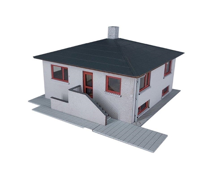 Hobbytrade 87292 Bungalow, white plaster, H0