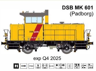 Dekas 8758013 MK 601 (Padborg), AC Sound. COMING NEW 2026