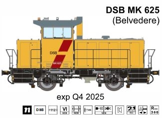 Dekas 8758034 MK 625 (Belvedere), DC Sound. COMING NEW 2026