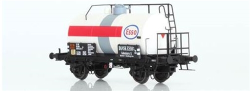 Dekas 871041 21 RIV 86 DSB 070 0 221-8, ESSO, white tank with red band, approx. 1972–80