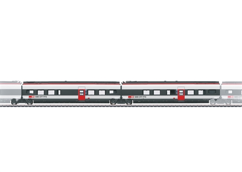 Märklin 43451 Supplementary car set 1 for RABe 501 022 Giruno