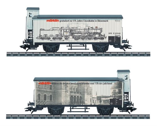 Märklin 94552 2-axle closed freight car with brake house, "175th anniversary", ep ​​III