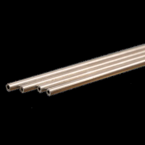 K&S Metal 9801 Aluminum Tube 4 pcs 2mm x 0.45mm x 300mm