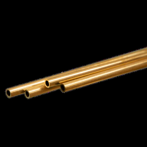 K&S Metal 9821 Brass Tube 3mm x 0.45mm x 300mm 4 pcs.