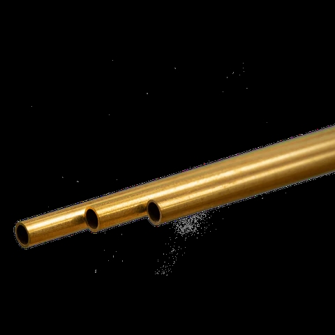 K&S Metal 9833 Brass Tube 2.5mm x 0.225mm x 300mm 3 pcs.