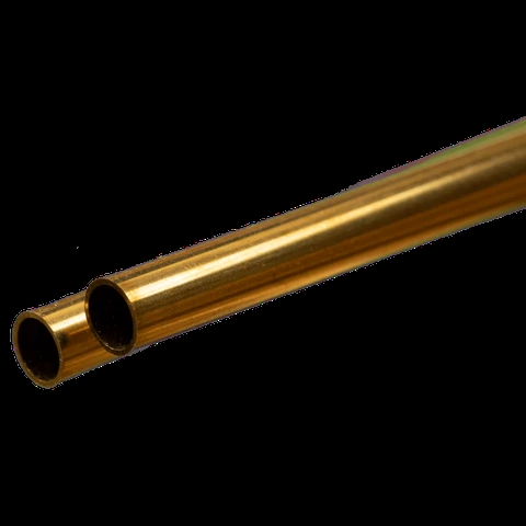 K&S Metal 9824 Brass Tube 6mm x 0.45mm x 300mm 2 pcs.