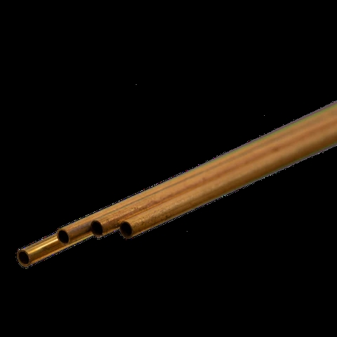 K&S Metal 9832 Brass Tube 2mm x 0.225mm x 300mm 4 pcs.