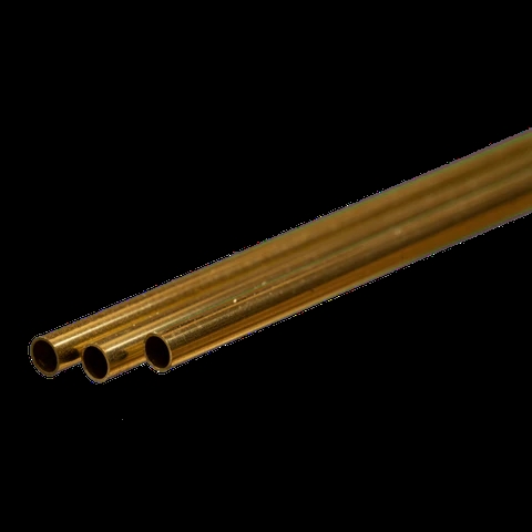 K&S Metal 9834 Brass Tube 3mm x 0.225mm x 300mm 3 pcs.