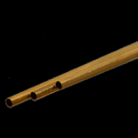 K&S Metal 9835 Brass Tube 3.5mm x 0.225mm x 300mm 3 pcs.