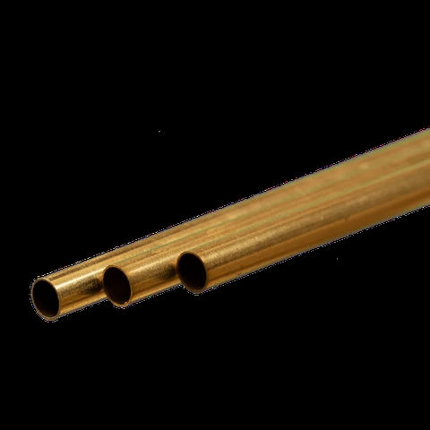 K&S Metal 9837 Brass Tube 4.5mm x 0.225mm x 300mm 3pcs