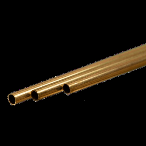 K&S Metal 9838 Brass Tube 5mm x 0.225mm x 300mm 3 pcs.