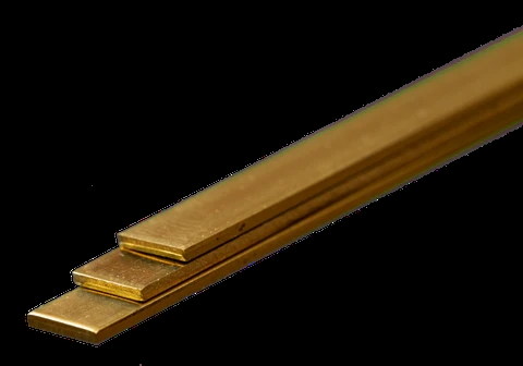 K&S Metal 9840 Brass Strip 0.5mm x 6mm x 300mm 3 pcs.