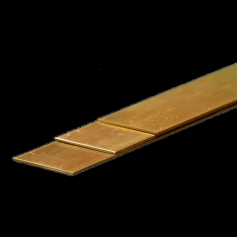 K&S Metal 9842 Brass Strip 0.5mm x18mm x 300mm 3 pcs.