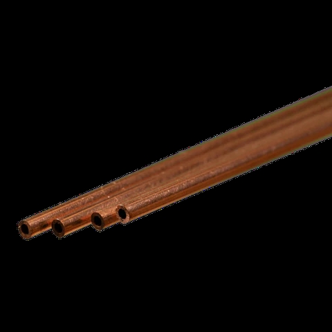 K&S Metal 9870 Copper Tube 2mm x 0.36mm x 300mm 4 pcs.