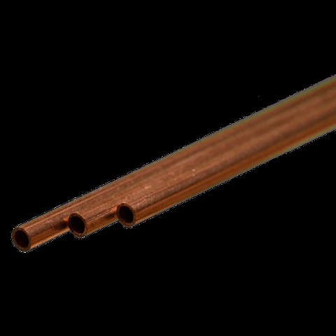 K&S Metal 9871 Copper Tube 3mm x 0.36mm x 300mm 3 Pack