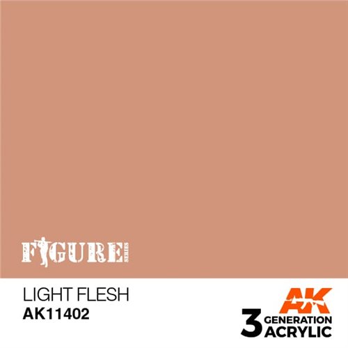 AK11402 LIGHT FLESH– FIGURES, 17ml