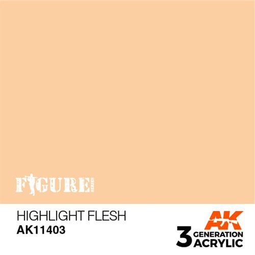 AK11403 HIGHLIGHT FLESH– FIGURES, 17ml