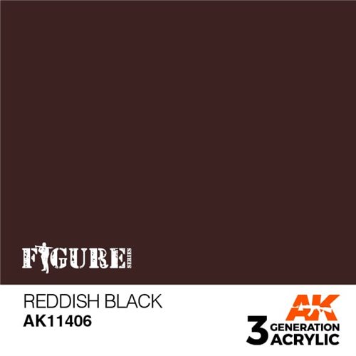 AK11406 REDDISH BLACK – FIGURES, 17ml