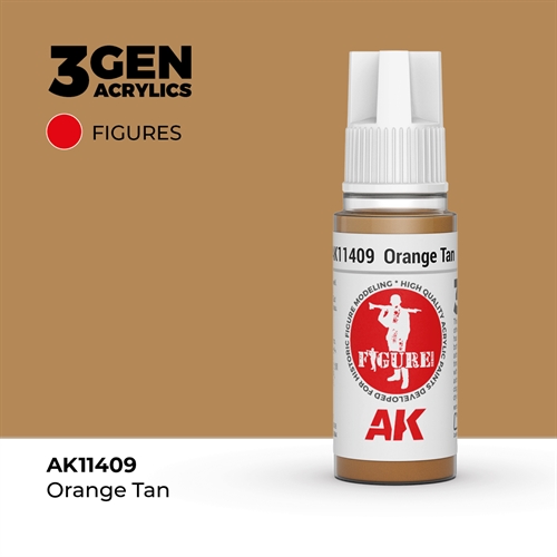 AK11409 ORANGE TAN– FIGURES, 17ml