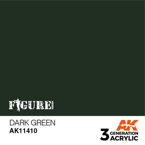 AK11410 DARK GREEN– FIGURES, 17ml