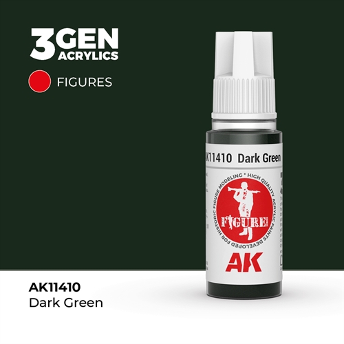 AK11410 DARK GREEN– FIGURES, 17ml