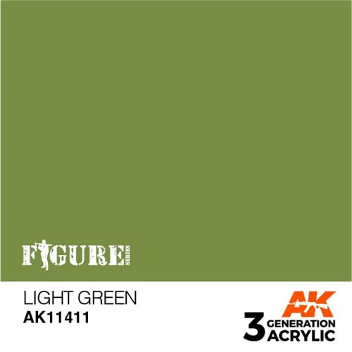 AK11411 LIGHT GREEN – FIGURES, 17ml