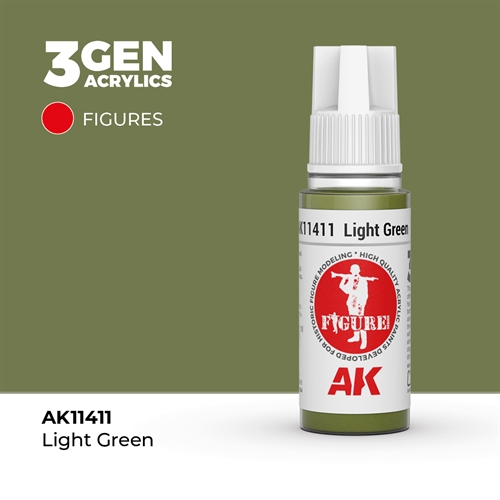 AK11411 LIGHT GREEN – FIGURES, 17ml
