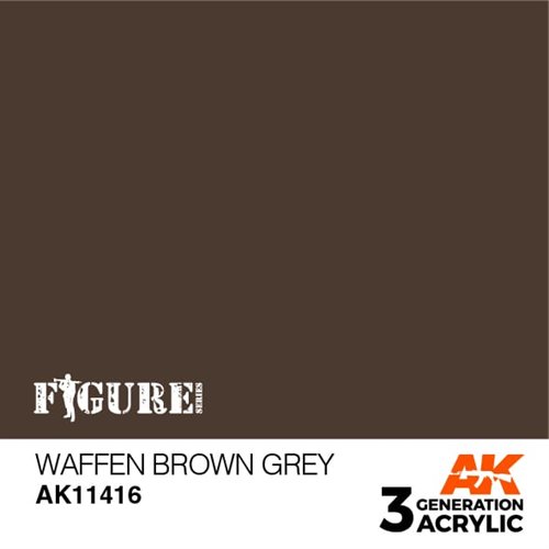 AK11416 WAFFEN BROWN GREY– FIGURES, 17ml