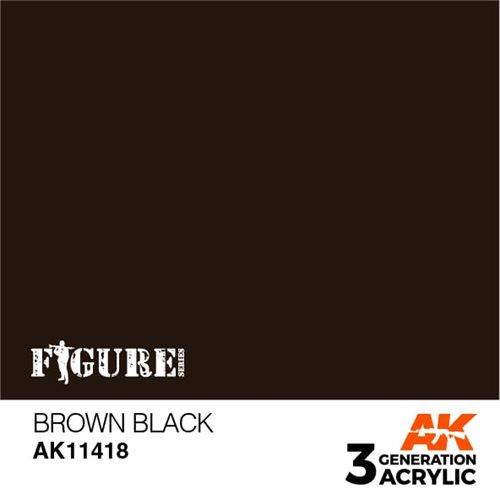 AK11418 BROWN BLACK– FIGURES, 17ml