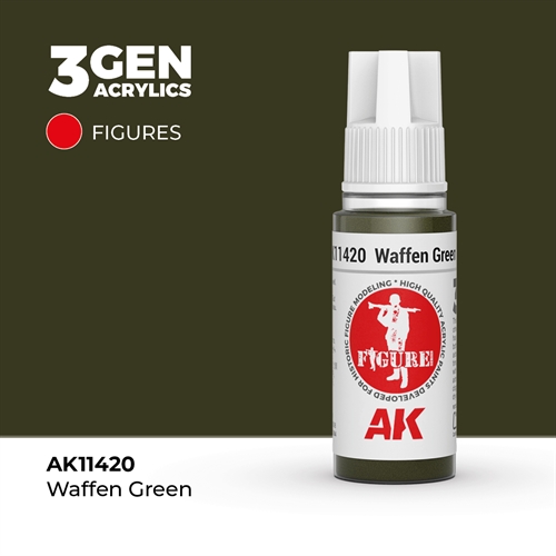 AK11420 DARK OLIVE GREEN– FIGURES, 17ml