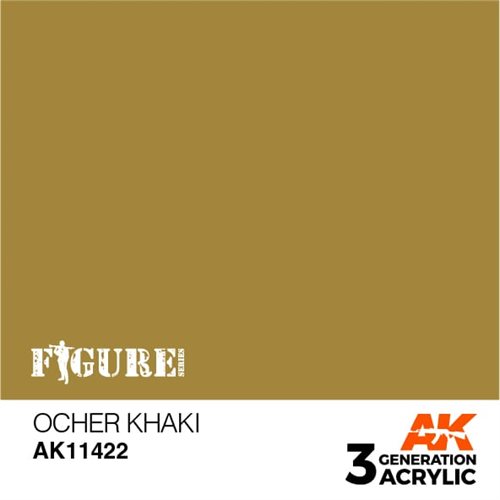AK11422 OCHER KHAKI– FIGURES, 17ml