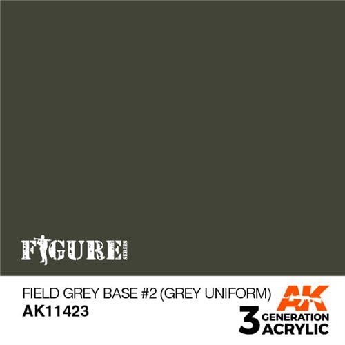 AK11423 FIELD GREY BASE #2 (GREY UNIFORM)– FIGURES, 17ml