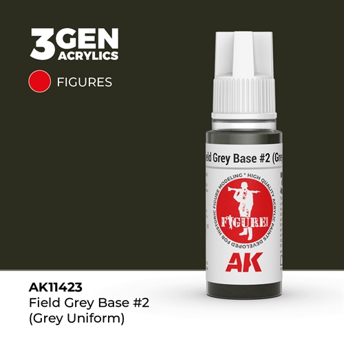 AK11423 FIELD GREY BASE #2 (GREY UNIFORM)– FIGURES, 17ml