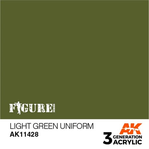 AK11428 GREEN UNIFORM BASE – FIGURES, 17ml