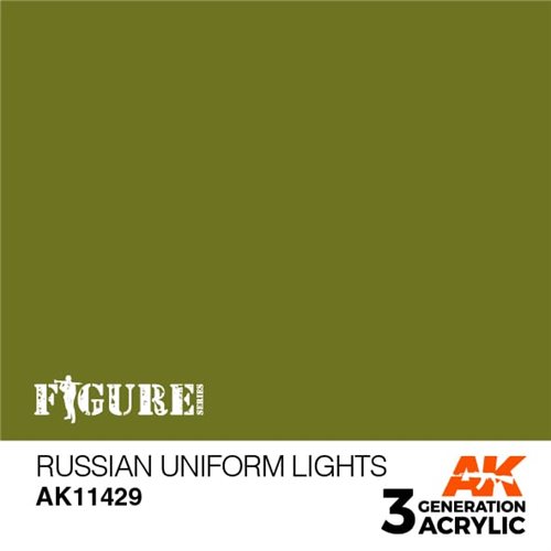 AK11429 RUSSIAN UNIFORM LIGHTS – FIGURES, 17ml