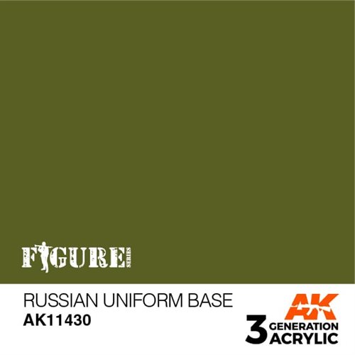AK11430 RUSSIAN UNIFORM BASE – FIGURES, 17ml
