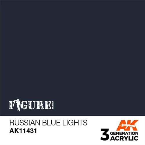 AK11431 RUSSIAN BLUE LIGHTS – FIGURES, 17ml
