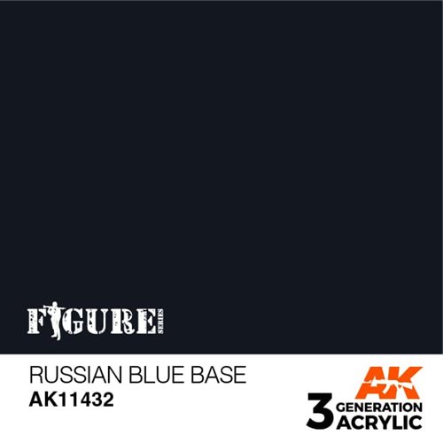 AK11432 RUSSIAN BLUE BASE – FIGURES, 17ml