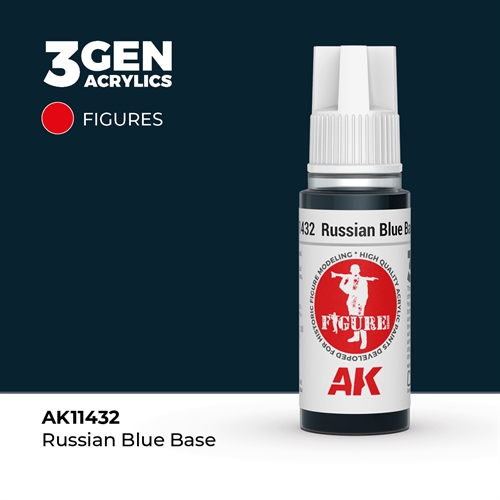 AK11432 RUSSIAN BLUE BASE – FIGURES, 17ml