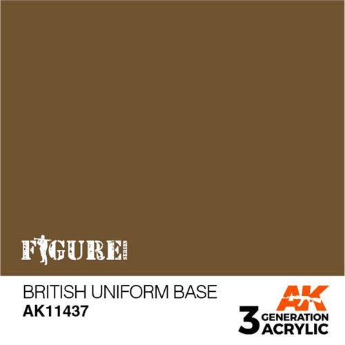 AK11437 BRITISH UNIFORM BASE – FIGURES, 17ml