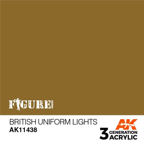 AK11438 BRITISH UNIFORM LIGHTS – FIGURES, 17ml