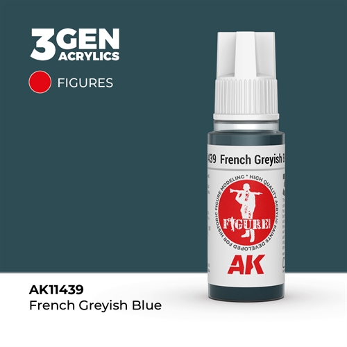 AK11439 FRENCH GREYISH BLUE – FIGURES, 17ml