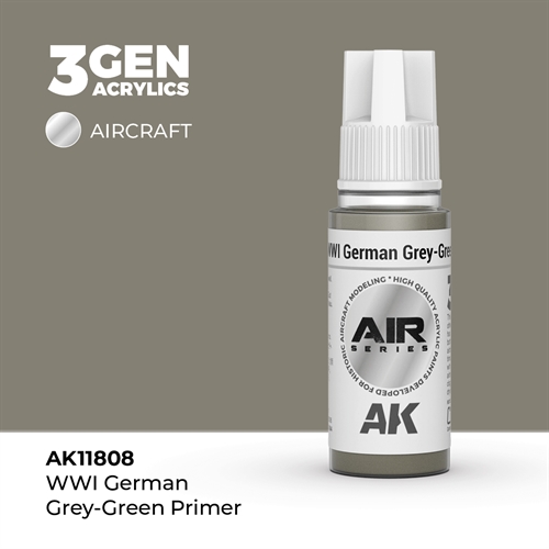 AK 11808 WWI GERMAN LGREY-GREEN PRIMER - AIR, 17 ml
