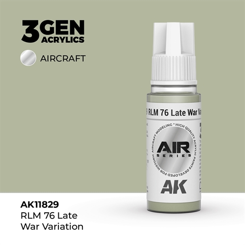 AK 11829 RLM 76 LATE WAR VARIATION - AIR, 17 ml