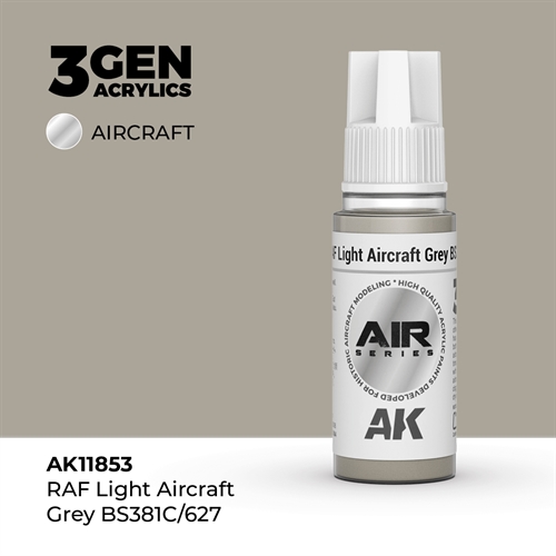 AK 11853 RAF LIGHT AIRCRAFT GREY BS381C/627 - AIR, 17 ml