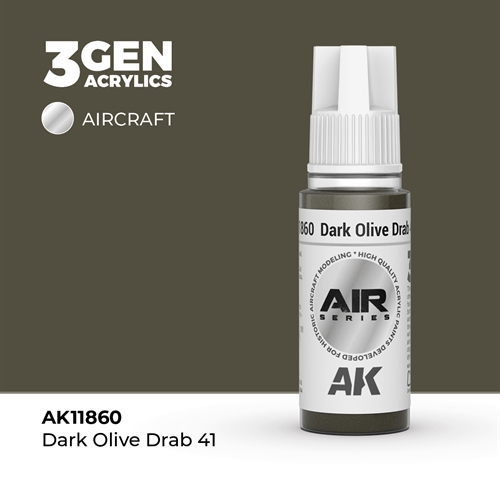 AK 11860 DARK OLIVE DRAB 41 - AIR, 17 ml