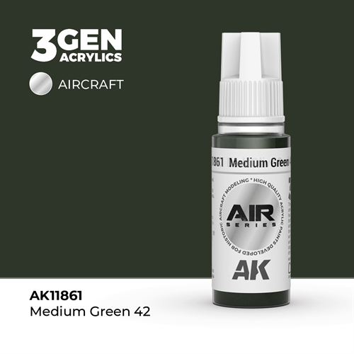 AK 11861 MEDIUM GREEN 42- AIR, 17 ml