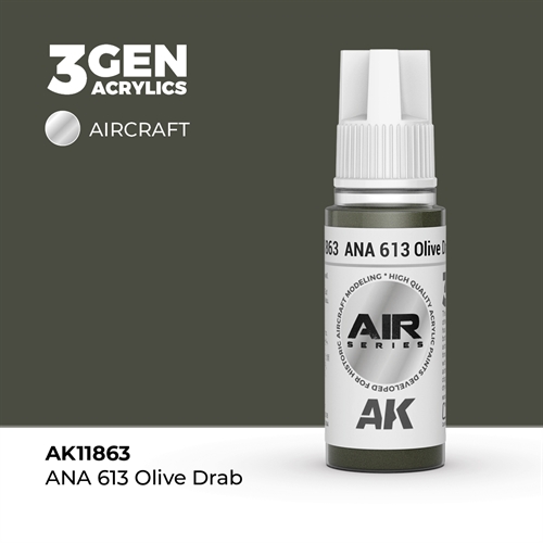 AK 11863 ANA 613 OLIVE DRAB- AIR, 17 ml