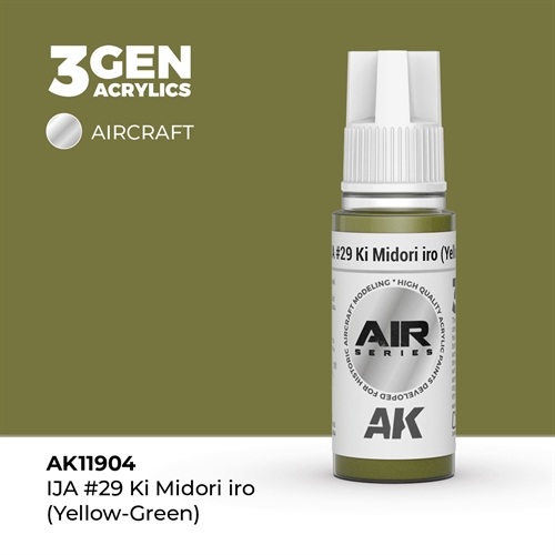 AK 11904 IIJA #29 KI MIDORI IRO (YELLOW-GREEN) - AIR, 17 ml