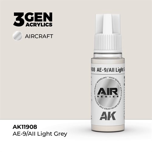 AK 11908 AE-9/AII LIGHT GREY - AIR, 17 ml